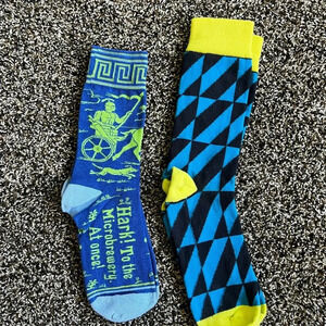 Two pairs of men’s socks